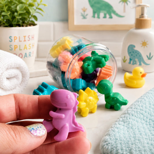 Dinosaur Mini Soaps – Fun, Fruity & Kid-Friendly Skincare