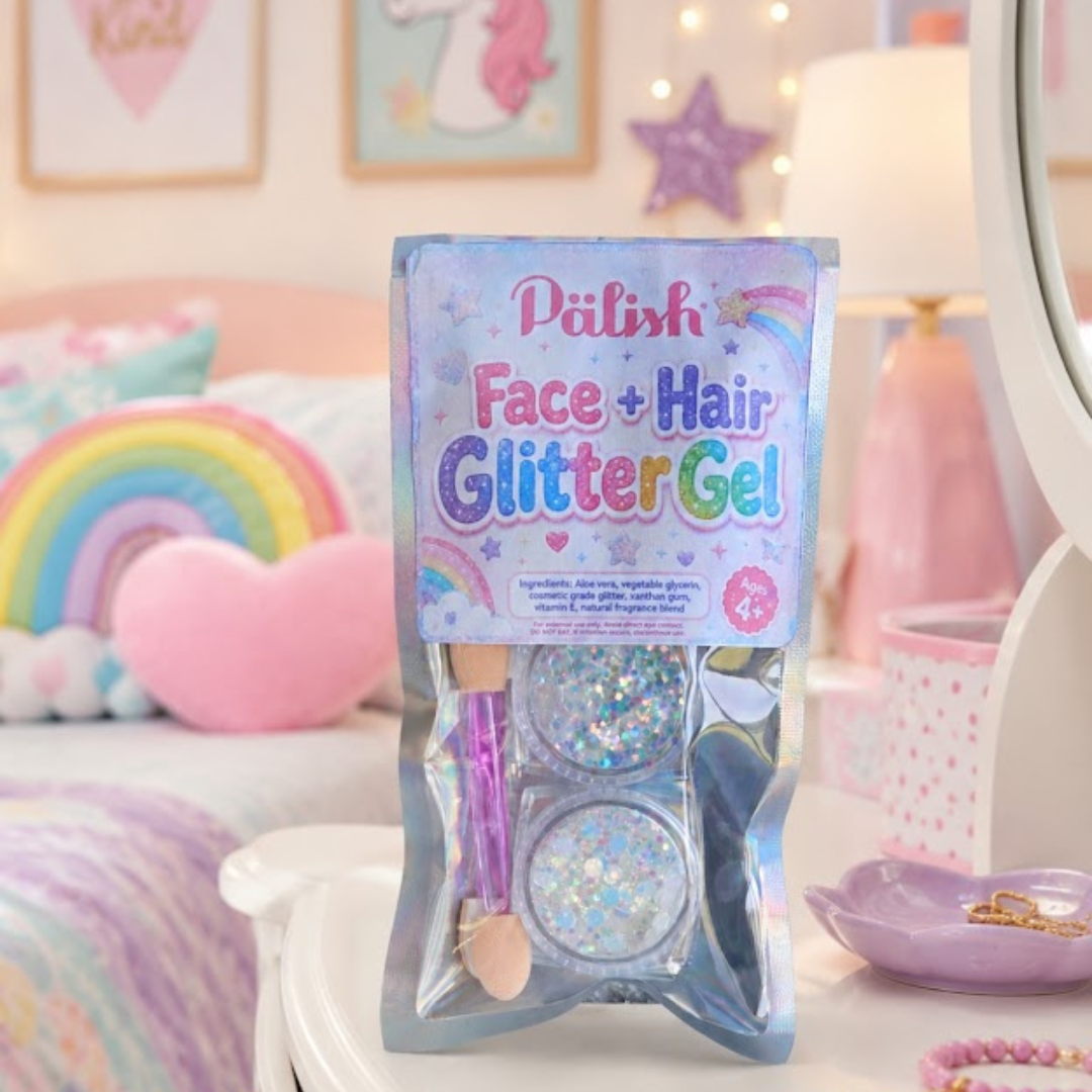 Face + Hair Glitter Gel
