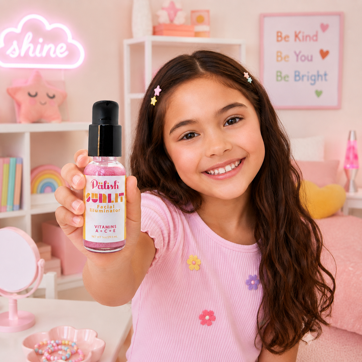 Facial Illuminator – A Soft, Sparkly Glow for Littles