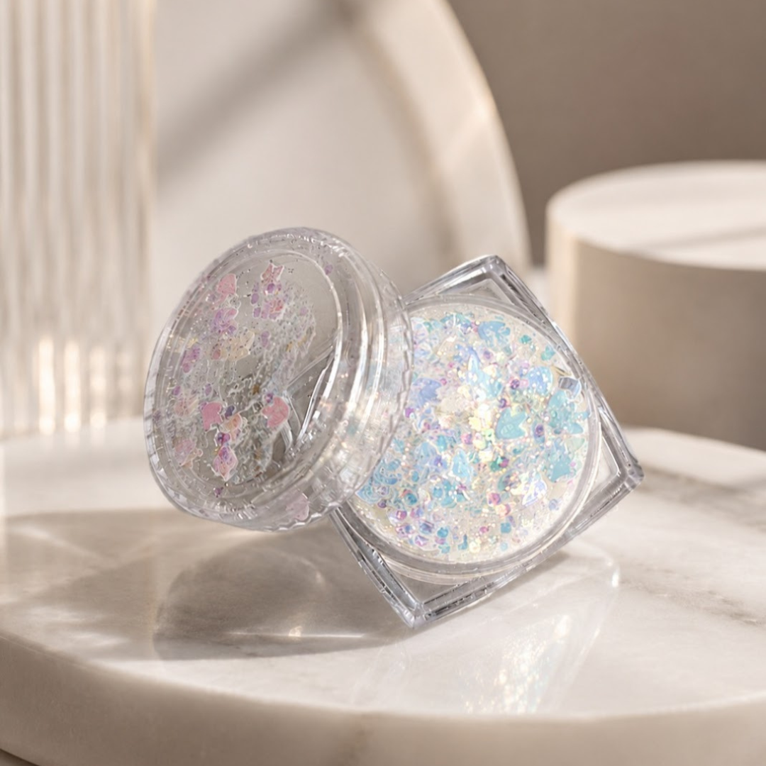 Face + Hair Glitter Gel