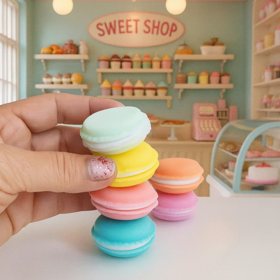 Natural Lip Balm – Macaron Shape
