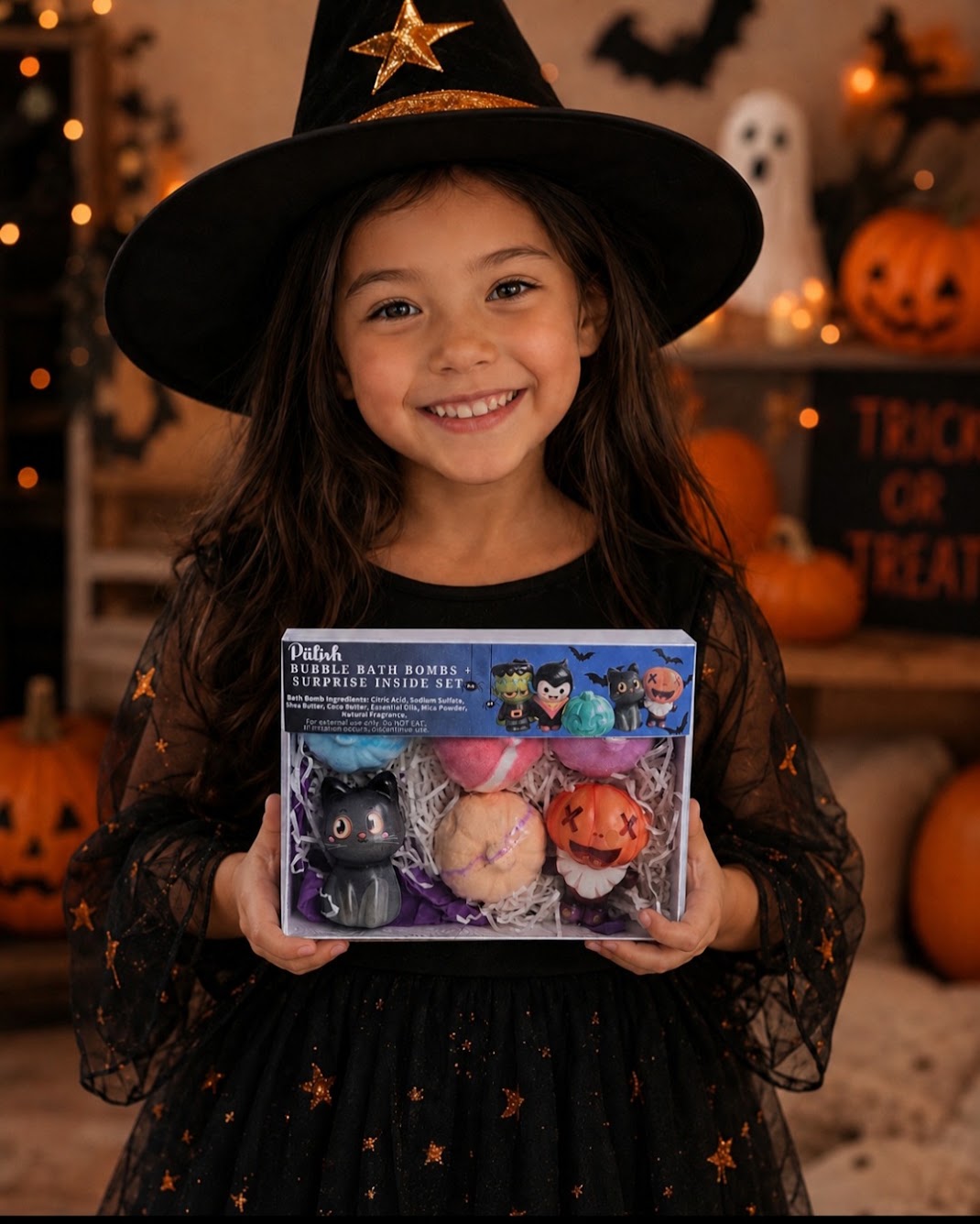 Halloween Bath Bomb Box Set – Spooky Surprise Fun!