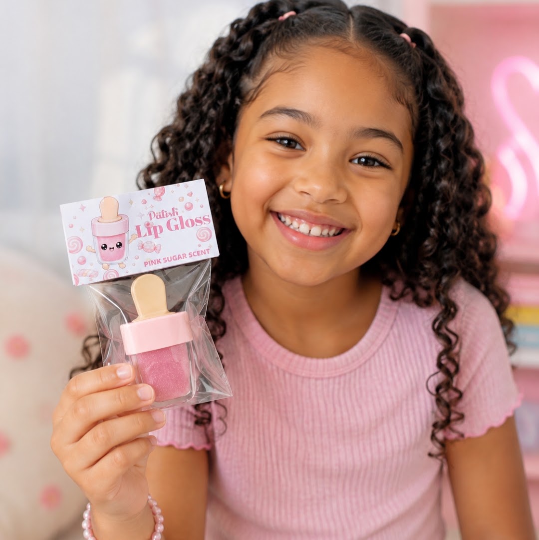 Natural Lip Gloss Popsicle Tube