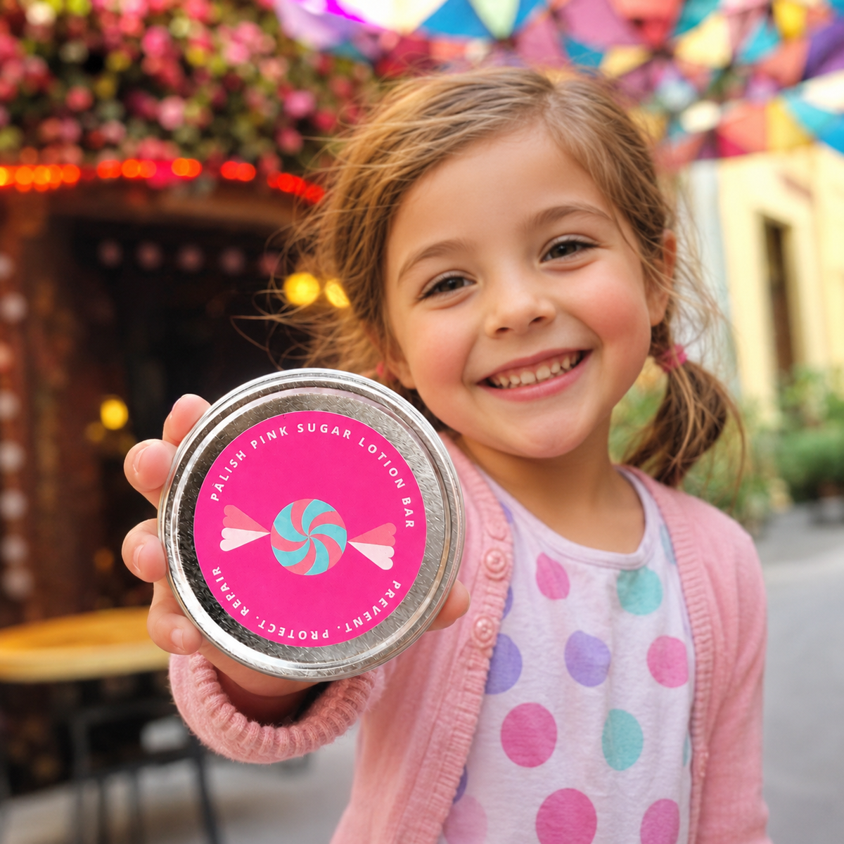 Lotion Bar – Pink Sugar | Soothing & Hydrating Solid Moisturizer