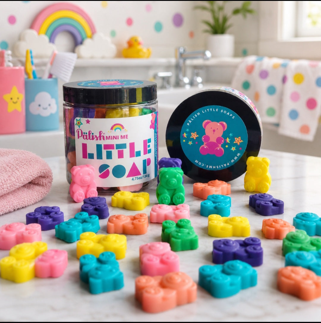 Goat’s Milk Mini Bear Soaps – Made for Little Hands