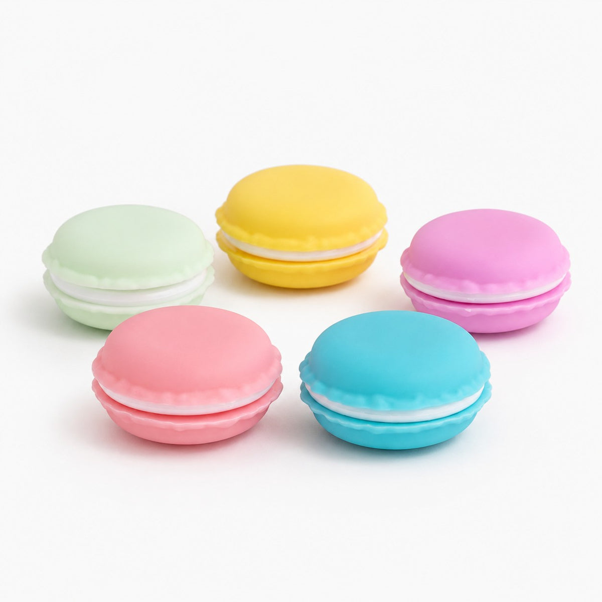 Natural Lip Balm – Macaron Shape