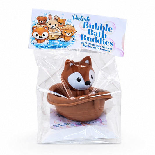 Natural Bubble Bath with Bath Buddie Toy