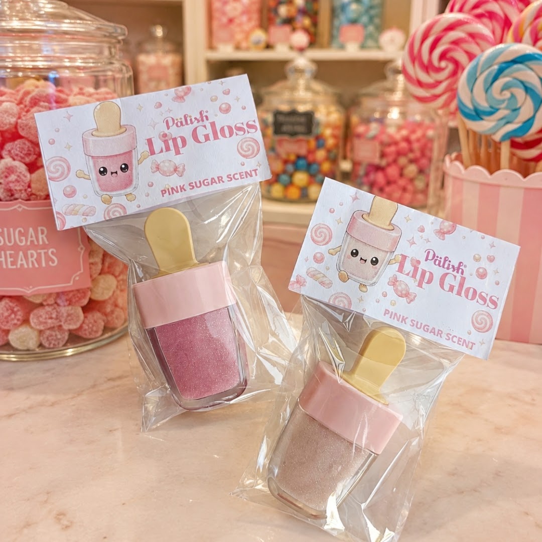 Natural Lip Gloss Popsicle Tube