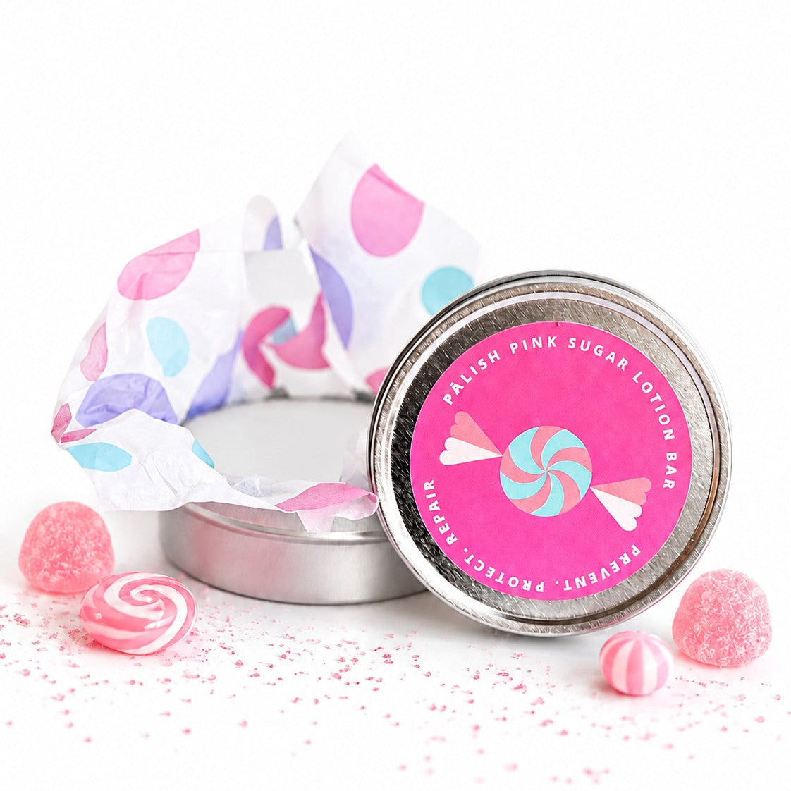 Lotion Bar – Pink Sugar | Soothing & Hydrating Solid Moisturizer