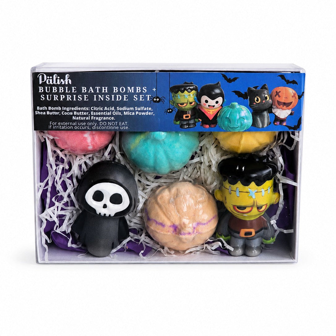 Halloween Bath Bomb Box Set – Spooky Surprise Fun!