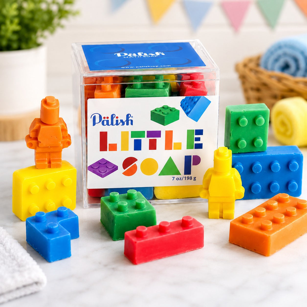Building Block Soaps – Colorful Clean Fun for Tiny Hands